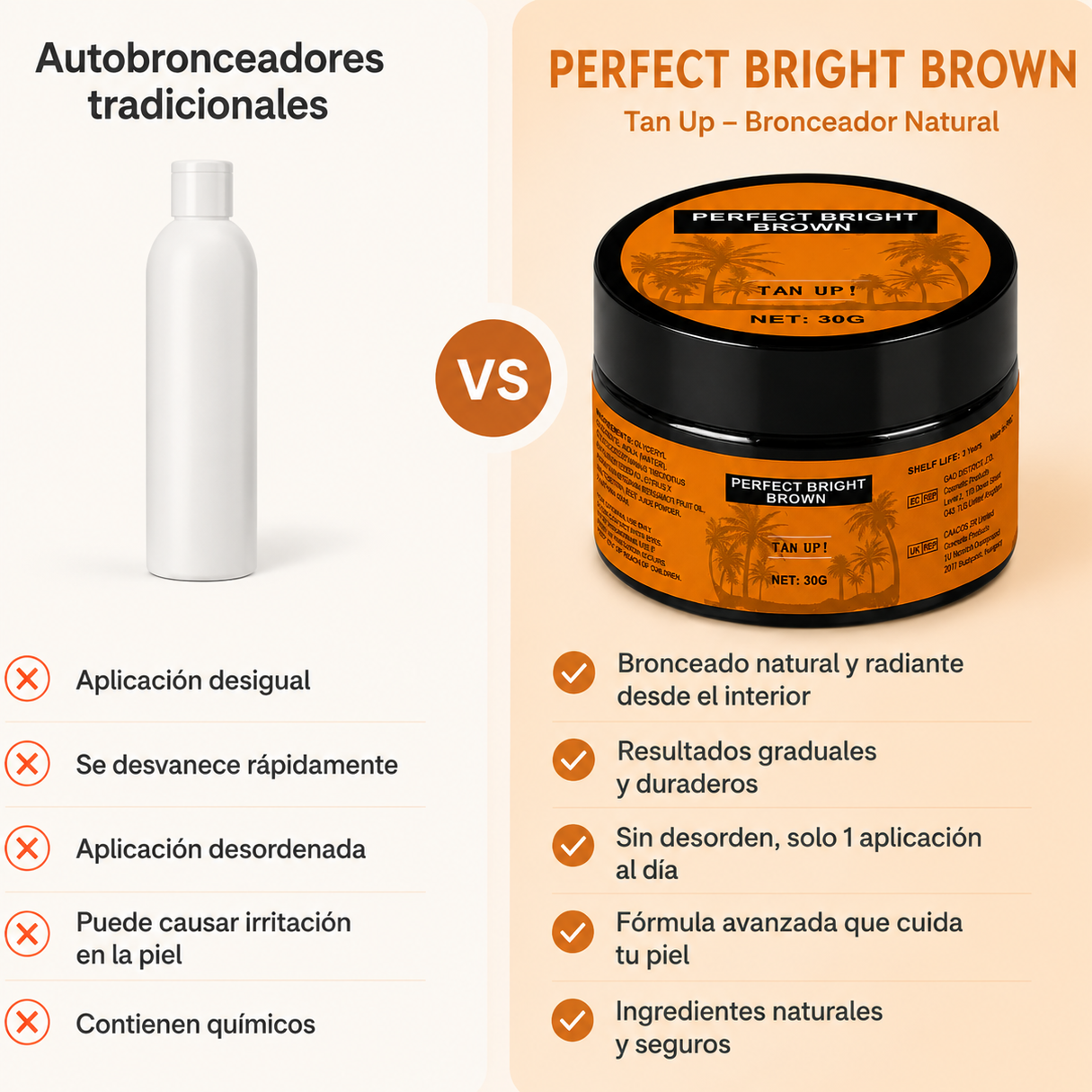 Crema Bronceadora Aceleradora