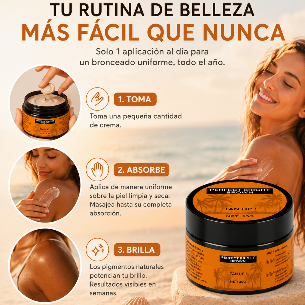Crema Bronceadora Aceleradora
